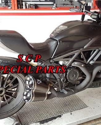 Termignoni scarico completo black ducati diavel