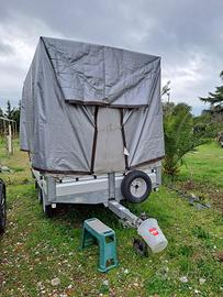 Rimorchio UR Umbria Rimorchi 750 kg telonato