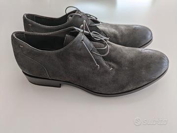 Scarpe uomo pelle scamosciata marroni 39