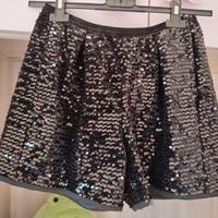 pantaloncini bambina Original marines con paillett