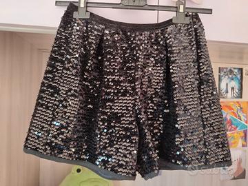 pantaloncini bambina Original marines con paillett