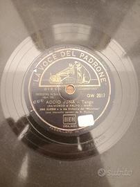 Disco 78 giri La voce del Padrone