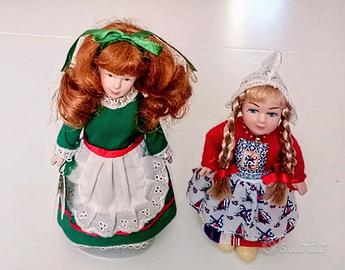 Bambole vintage souvenir 