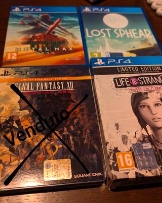 Giochi PS4 