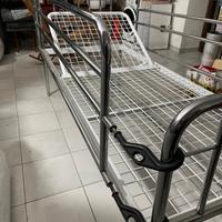 letto ortopedico reclinabile con sponde 