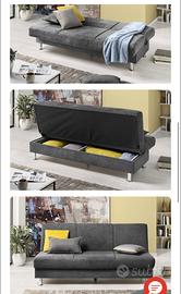 Divano letto contenitore