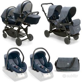 passeggino gemellare  trio twin pulsar cam