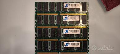 4x RAM PC 512MB
Spectek P64M6416HHC-75A 512MB