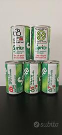 Lotto 5 Lattine Sprite Giro d'Italia