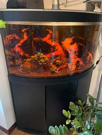 Acquario angolare Askoll Tenerif Visus 175 nero