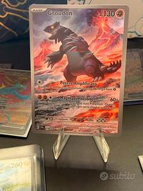 Carta pokemon Groudon 199/182 paradosso