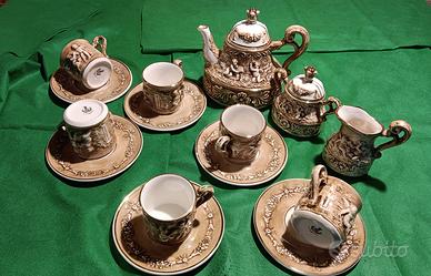 Capodimonte servizio da caffè 