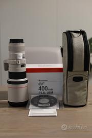 canon 400 mm f 5.6 fisso