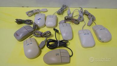 Mouse seriale 3 tasti, connettore DB9F, interfacci