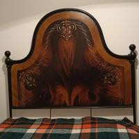 Letto antico fine 800 