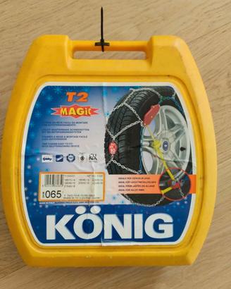 Catene da neve Konig T2 magic nuove
