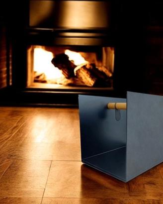 LIND DNA TAVOLINO/CUBO STOCCAGGIO ALLUMINIO/PELLE
