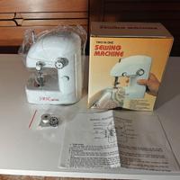 Macchina da cucire portatile, cofanetto kit cucito