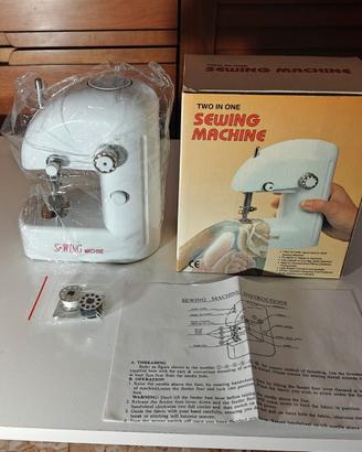 Macchina da cucire portatile, cofanetto kit cucito