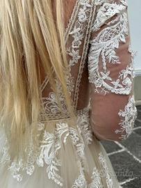 Abito da sposa Boho pizzo