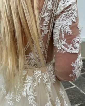 Abito da sposa Boho pizzo