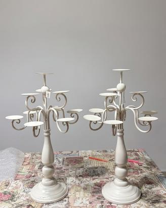 Candelabri fatti a mano