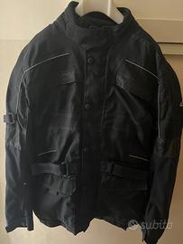 Giubotto moto tessuto tecno taglia XL