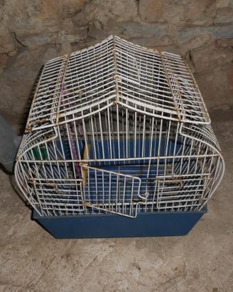 3 gabbie voliere per uccelli