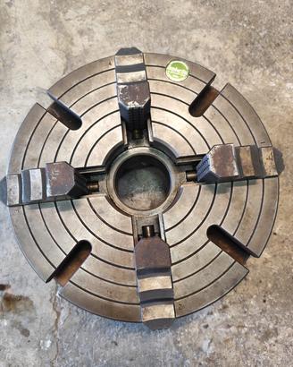 mandrino platorello 4 griffe regolabile 310mm