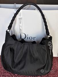 Borsa Vintage DIOR Black Logo Monogram AUTENTICA