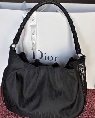 Borsa Vintage DIOR Black Logo Monogram AUTENTICA