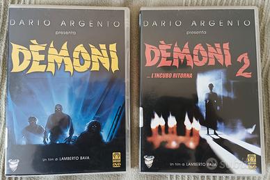 Demoni Demoni 2 dvd separati Bava Argento RARI!!!!