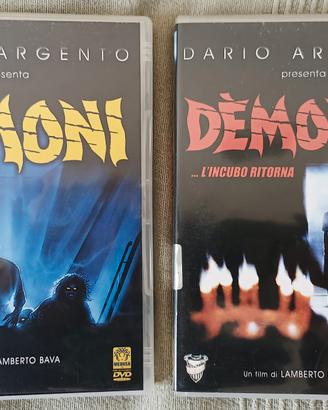 Demoni Demoni 2 dvd separati Bava Argento RARI!!!!