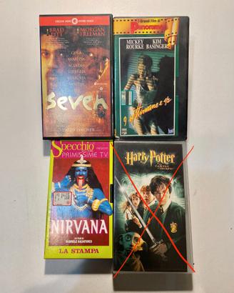 Lotto videocassette VHS film titoli vari classici