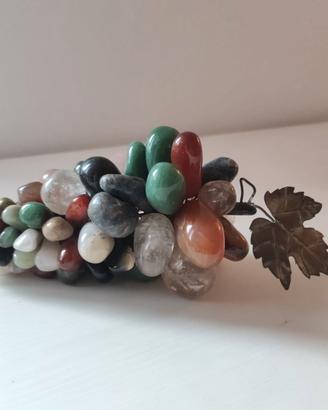 Grappolo d’uva pietre dure