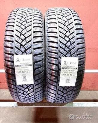 2 gomme 205 60 16 fulda inv a2333