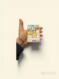 Carta pokemon pikachu teracristal