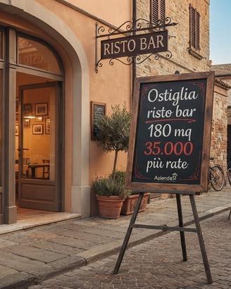 11M AziendaSi risto bar 180 mq anche rate