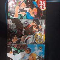 demon slayer manga dall'1 al 3