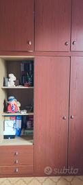 Cameretta 2 letti armadio scrivania
