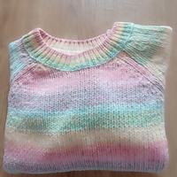 Maglione Arcobaleno Bimba