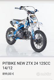  Pitbike 125 4 marcie. 