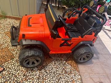 Macchina jeep per bambini 2 posti