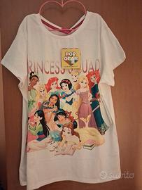 T Shirt/maglietta DISNEY PRINCESS taglia M, 12/14