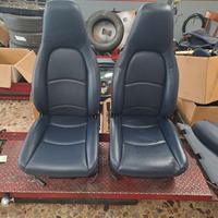 sedili porsche 993 blu originali