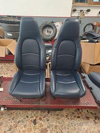 sedili porsche 993 blu originali