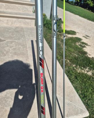 canna da pesca grauvell scsport carbon surf gx 500