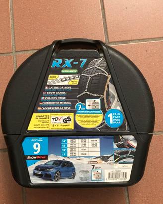 Set catene da neve RX7 per auto mai usate