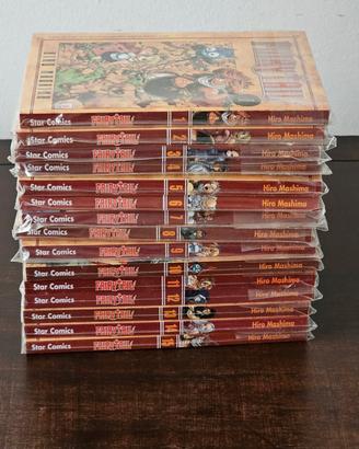 Fairy Tail Manga Primi 15 volumi Hiro Mashima