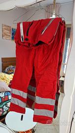 pantaloni uniforme ufficiale Croce Rossa Italiana 